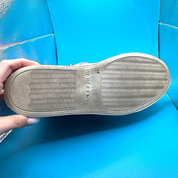 Buscemi Wedge Pink Sneakers Women Authentic - Picture 9 of 10